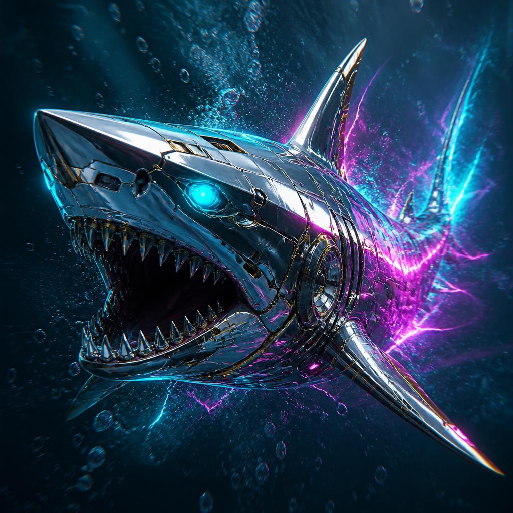 Neon Shark Run